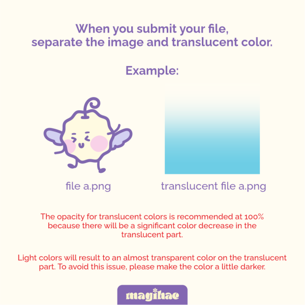 Translucent Acrylic Phone Strap