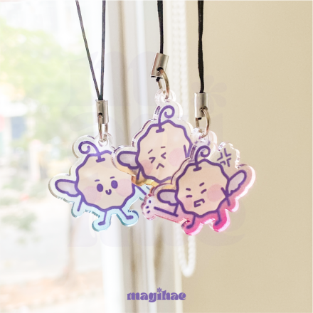 Translucent Acrylic Phone Strap